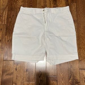 Polo Shorts- White- Size 34